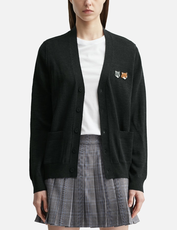 Maison Kitsuné Double Fox Head Regular Cardigan