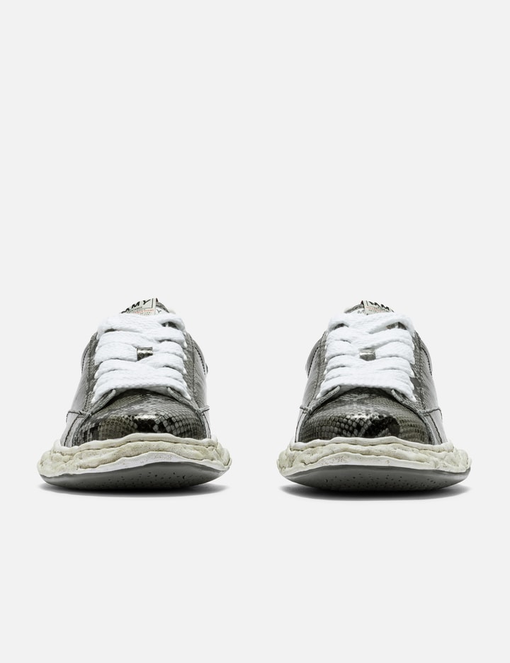 Miharayasuhiro Charles Og Sole Python Printed Leather Low-top Sneaker