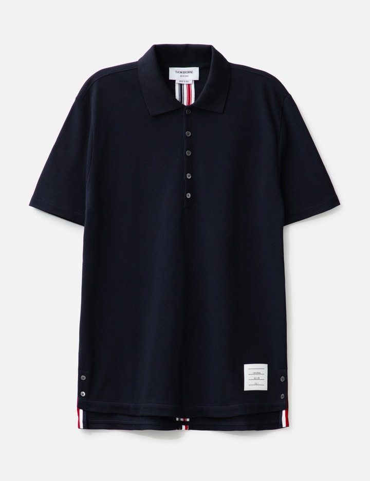 Center Back RWB-Stripe Polo Shirt Placeholder Image