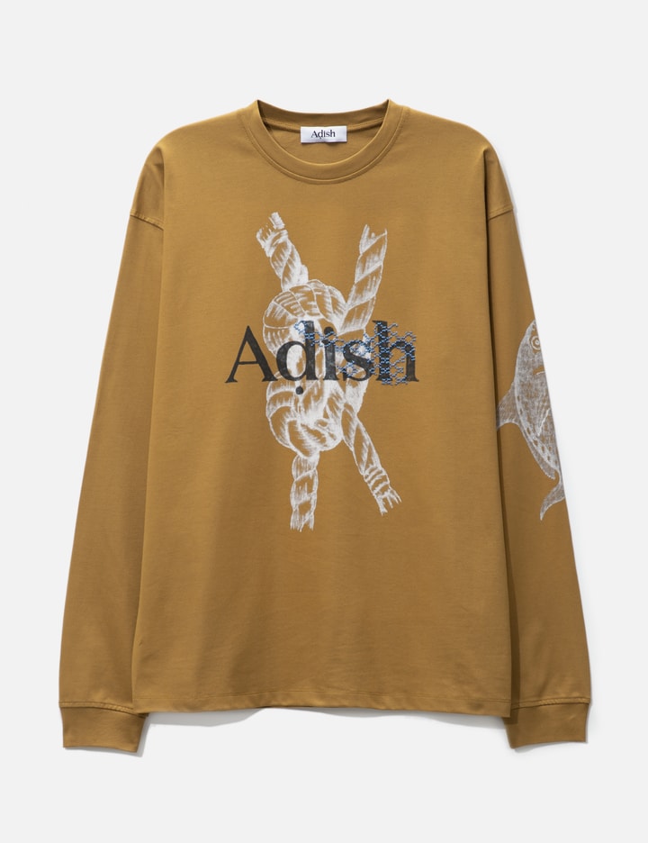 Adish By Small Talk Jersey Long Sleeve In Yellow