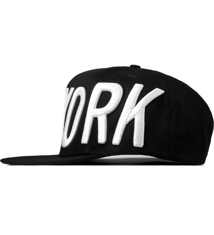 Black Big NY Snapback Cap Placeholder Image