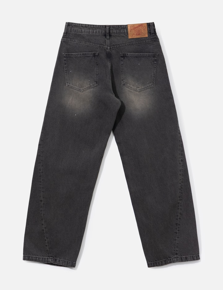 COOR Back Side Washed Brown Jeans