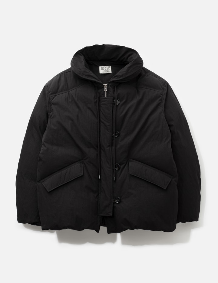 anggae Wire Collar Puffer