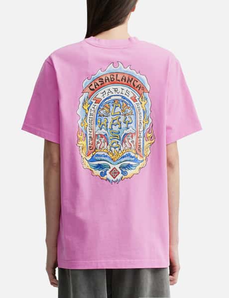 Casablanca Casa Way Skate Printed T-shirt