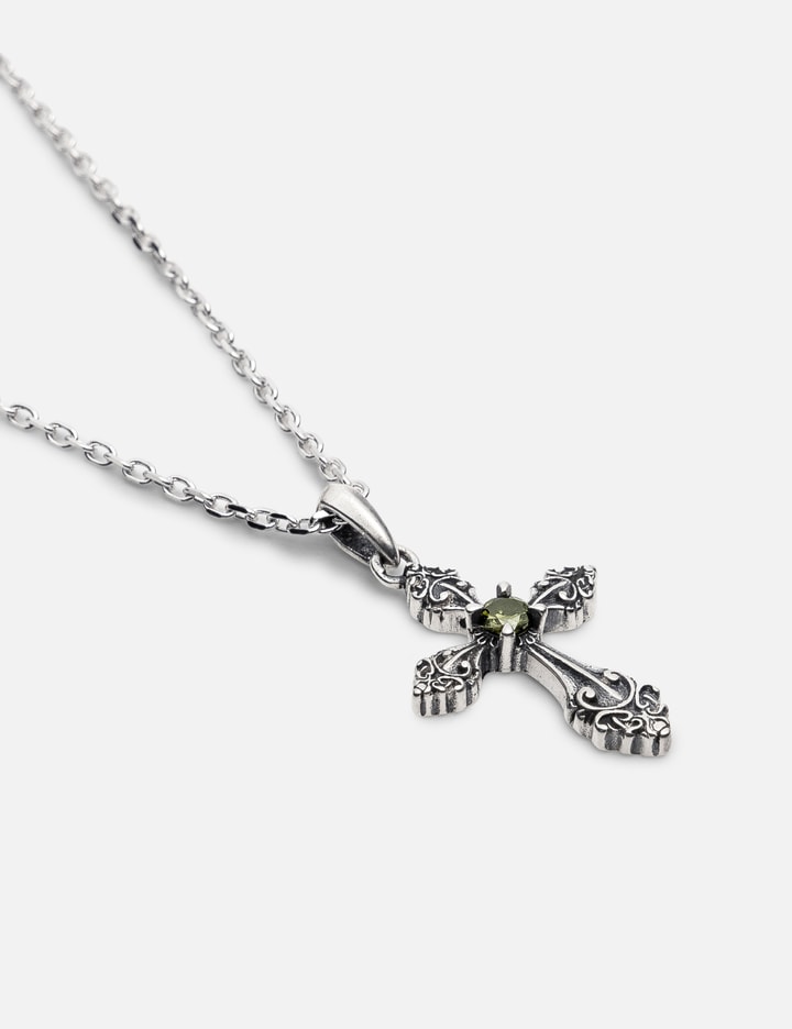 Oxidised Cross Pendant Necklace (HBX Exclusive) Placeholder Image
