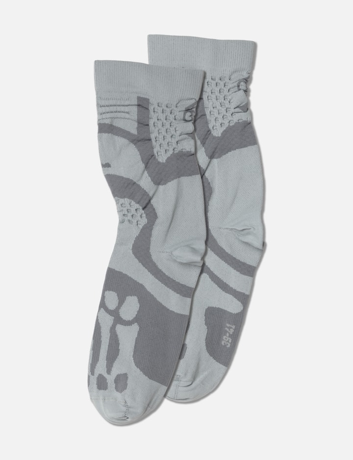 ROA Bones Logo Q-Skin® Technical Crew Socks