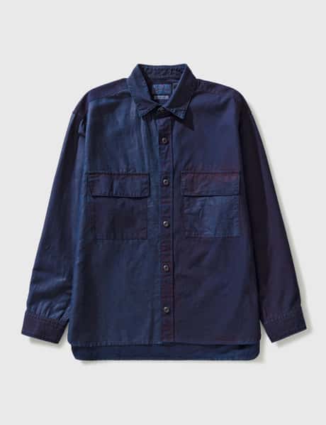BLUE BLUE JAPAN Dry Gabardine CPO Shirt