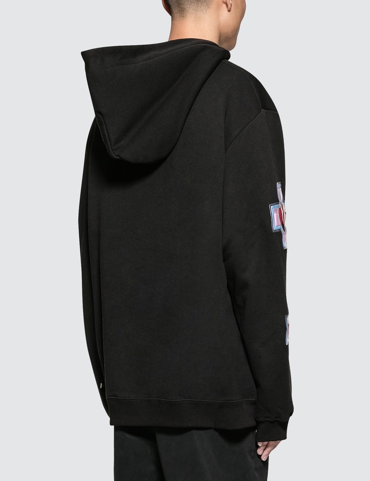 Cross Heart Patch Hoodie Placeholder Image