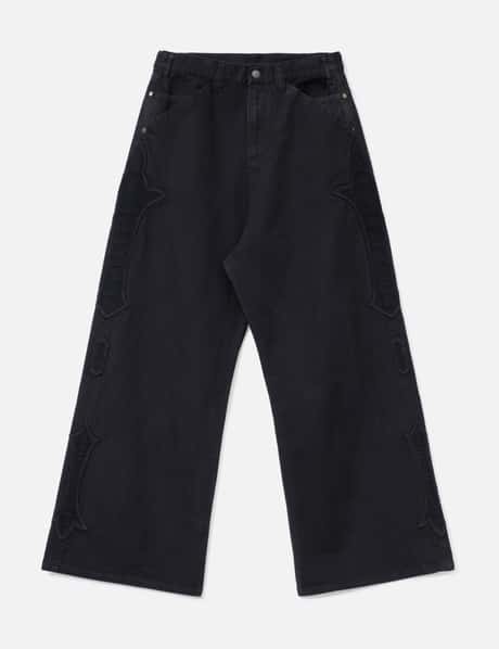 1011 Fleur Patched Pants view 6