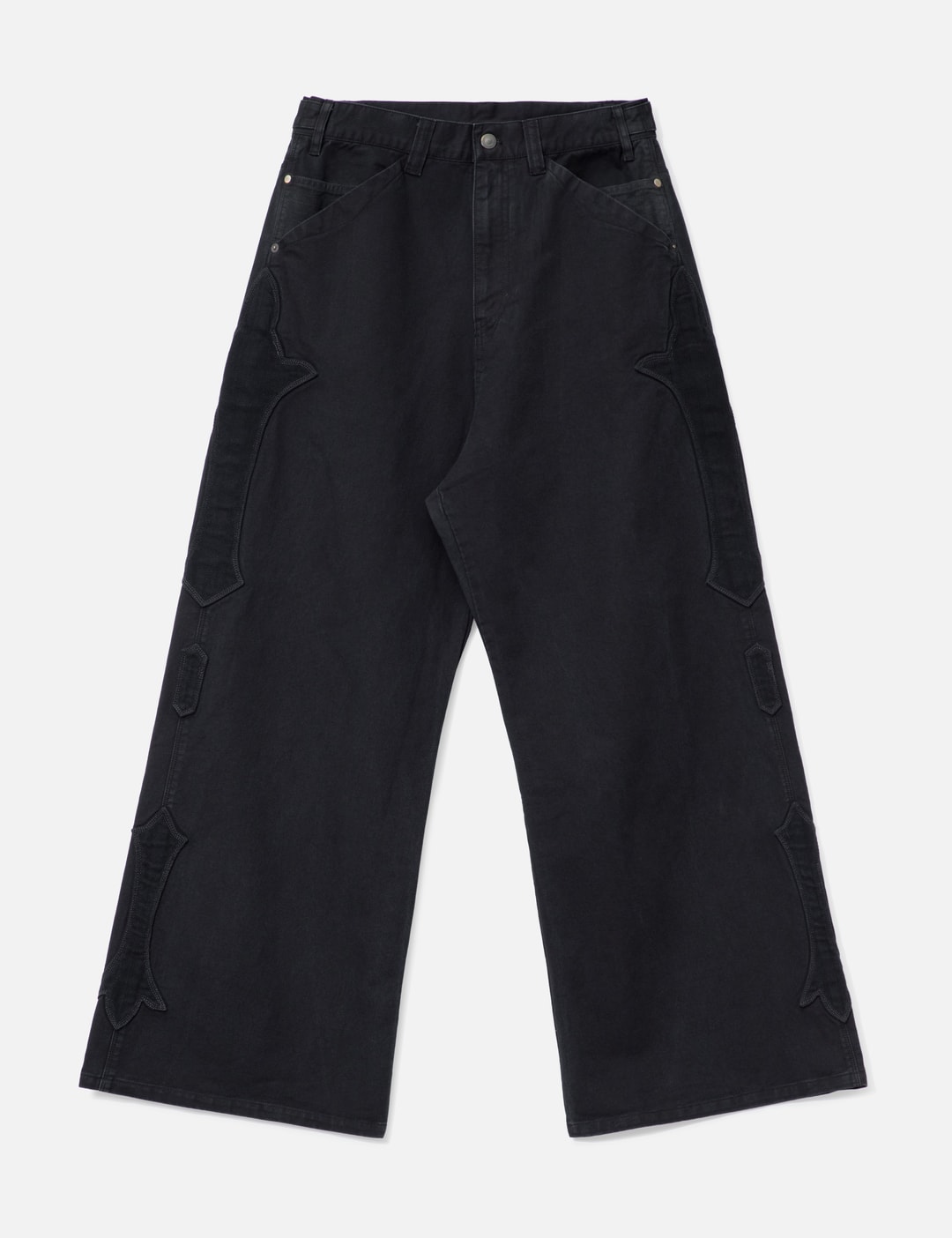 1011 Fleur Patched Pants view 7