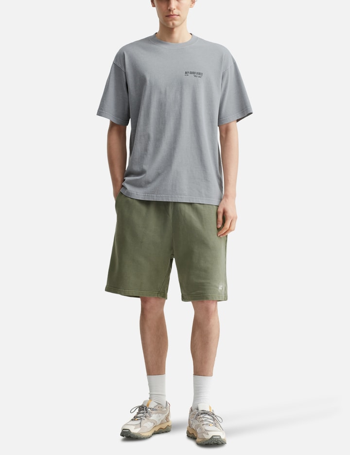 "Logo Embroidery Washed Olive" Shorts Placeholder Image