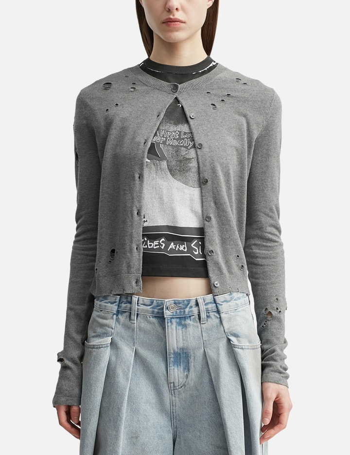 LCDC Distressed Cardigan