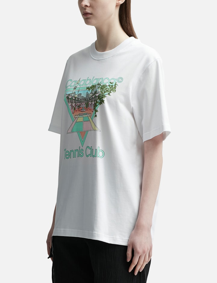 テニス クラブ パステル プリント Tシャツ Placeholder Image