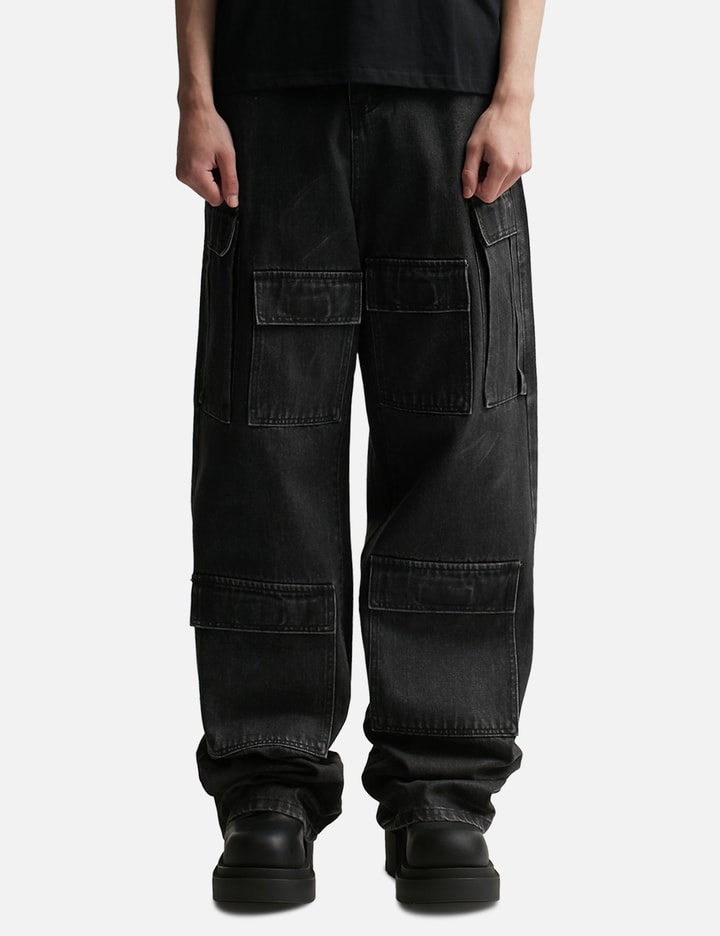 Waxed Cargo Pants Placeholder Image