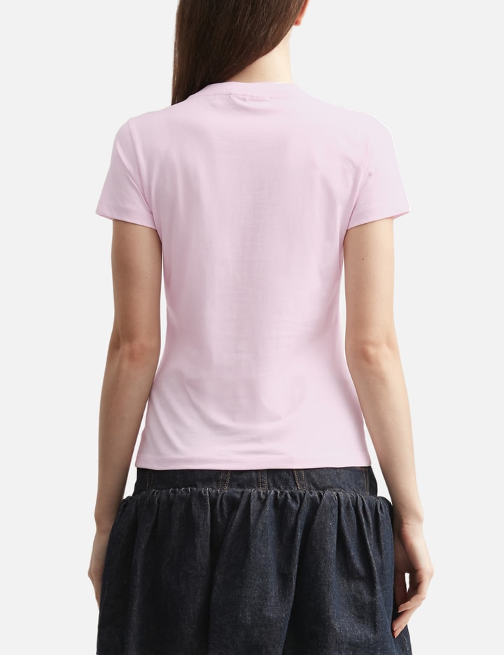 Ganni Baby Fit T-Shirt With Forest Teddy