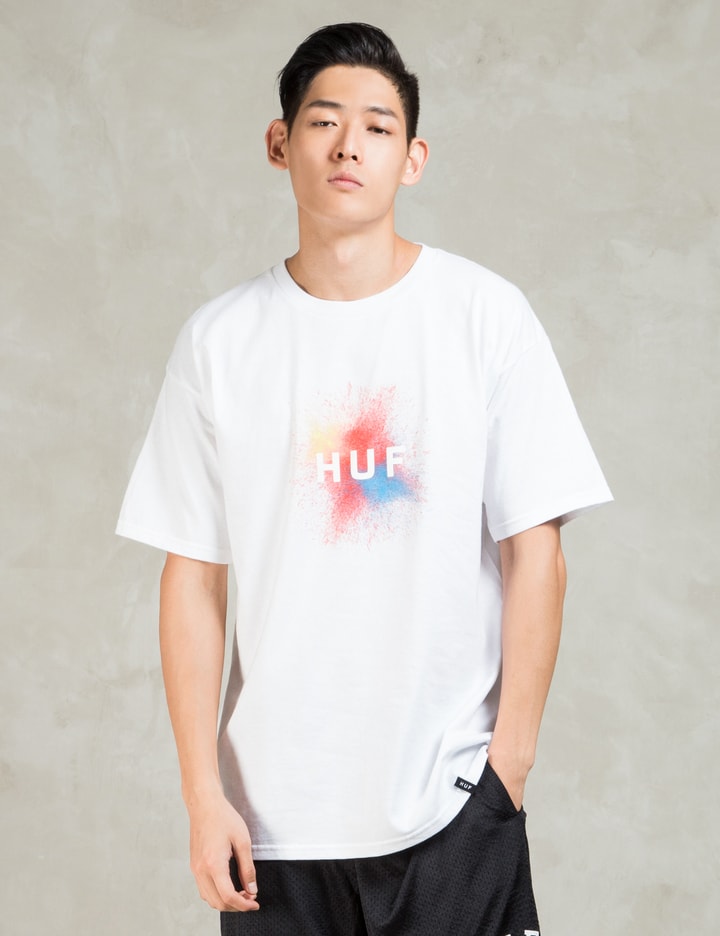 White Splatter Box Logo T-shirt Placeholder Image