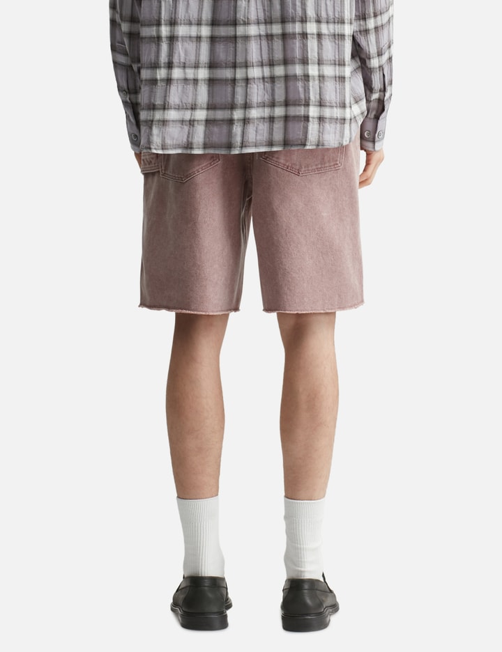 COOR Washed Cutoff Denim Shorts