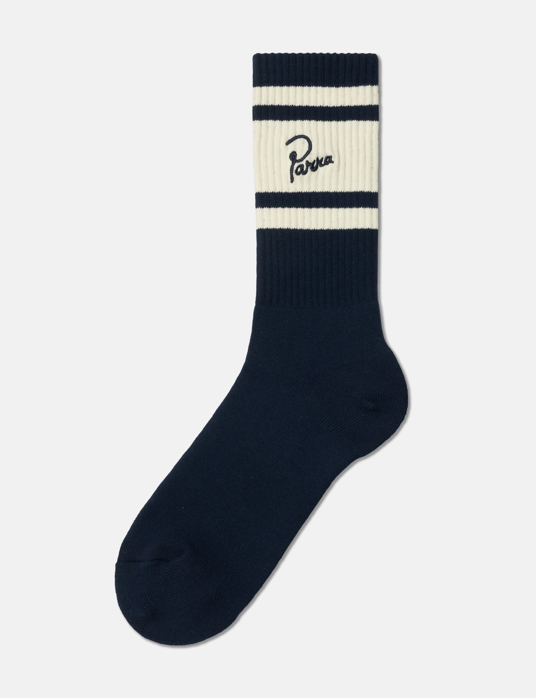 Signature Striped Crew Socks view 7