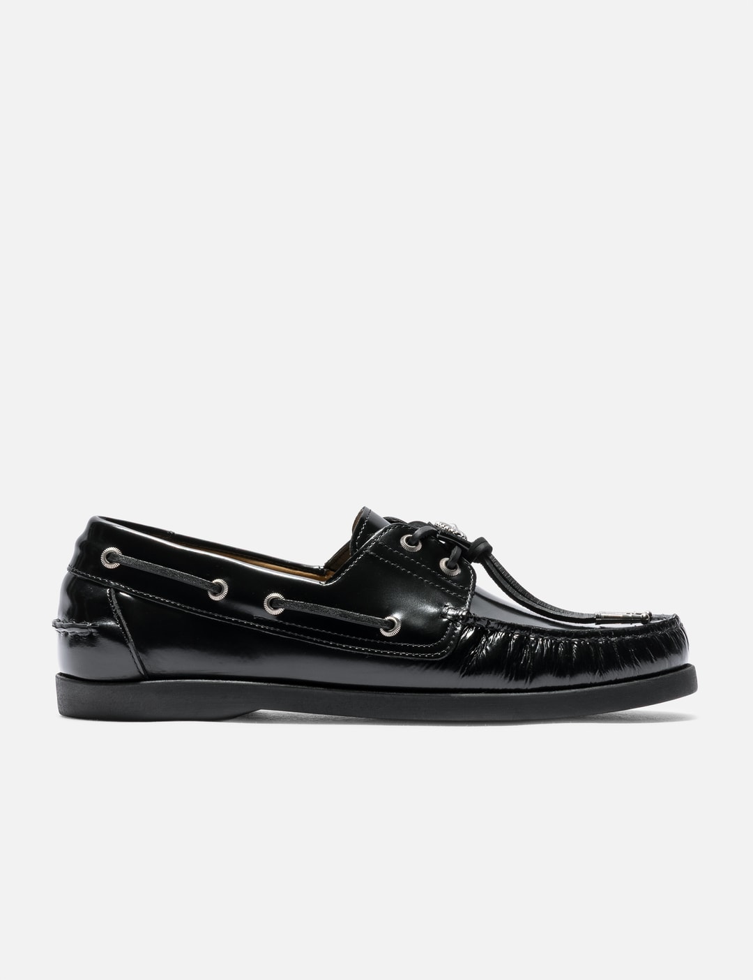 Black Leather Loafer