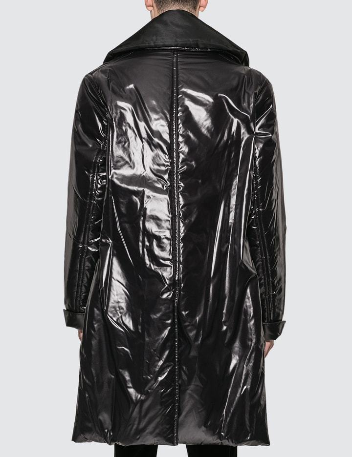 Detachable Funnel Neck Padded Nylon Car Coat Placeholder Image