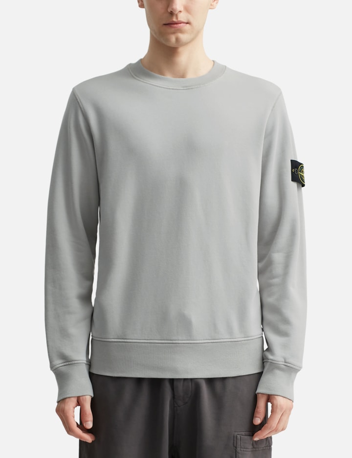 Stone Island Organic Cotton Fleece Sweatshirt