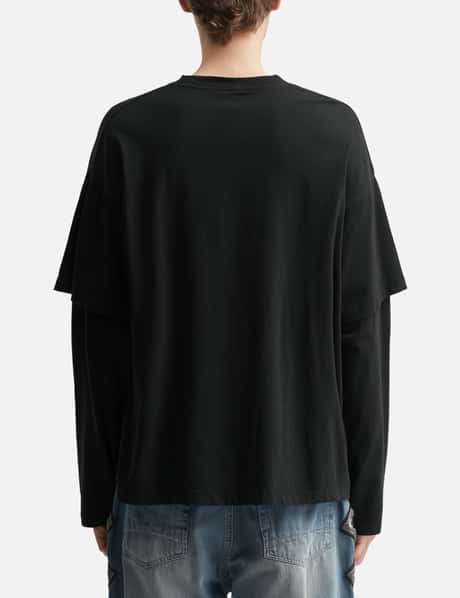 Graphic Double Layer Tee (American Flag) view 12