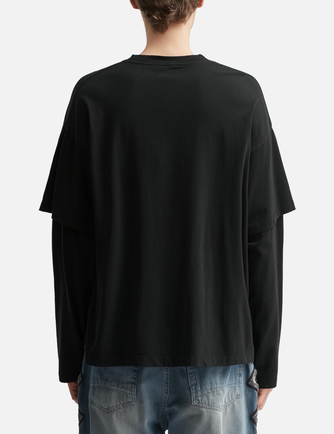 Graphic Double Layer Tee (American Flag) view 19