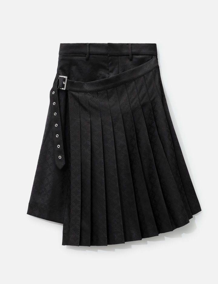 Graphic-Print Pleated Skort Placeholder Image