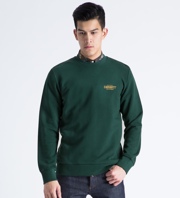 Bottle Green/Gold Carhartt 89 Sweater Placeholder Image