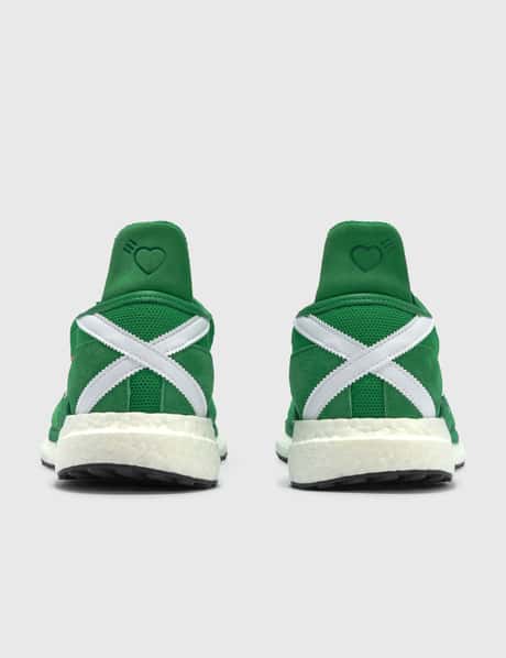 adidas gazelle silver green womens US13] adidas SOLARHU HUMAN MADE F&F Green Heart EG1839 [DS] main image 1