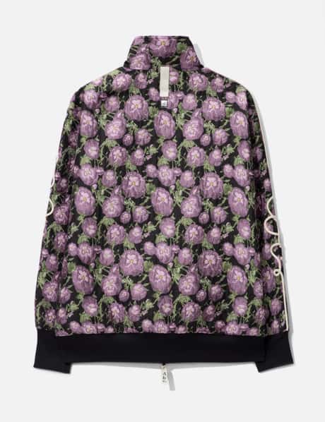 Abc. Floral Jacquard Soutache Track Jacket view 8
