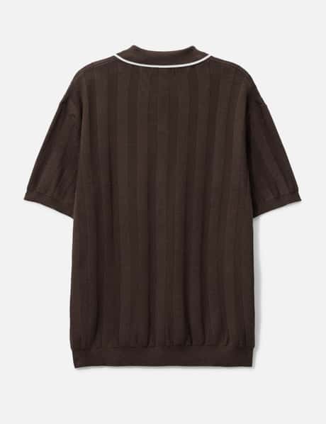 Mesh Knit Polo Shirt view 8