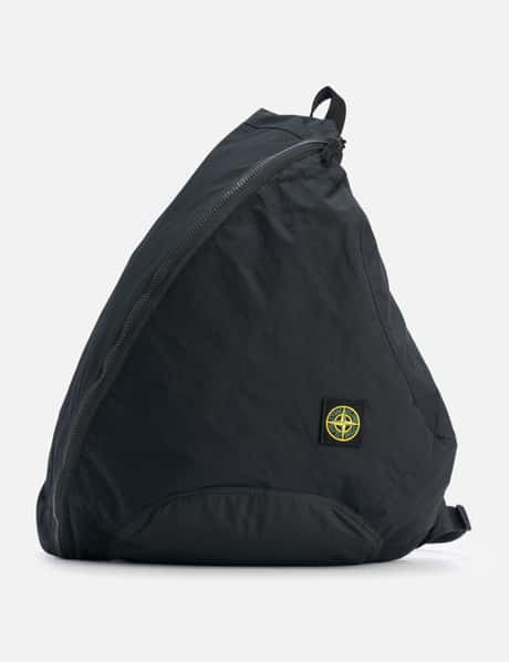 스톤 아일랜드 Aluminium Tela Sling Bag