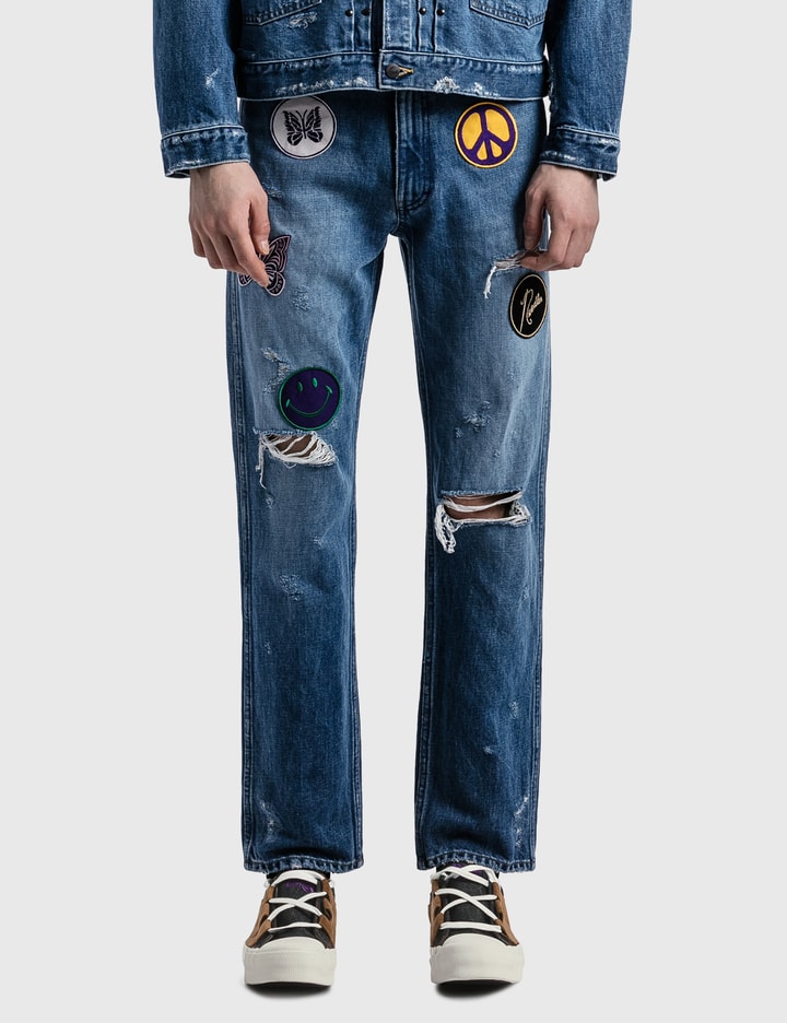 Assorted Patches Jeans Placeholder Image