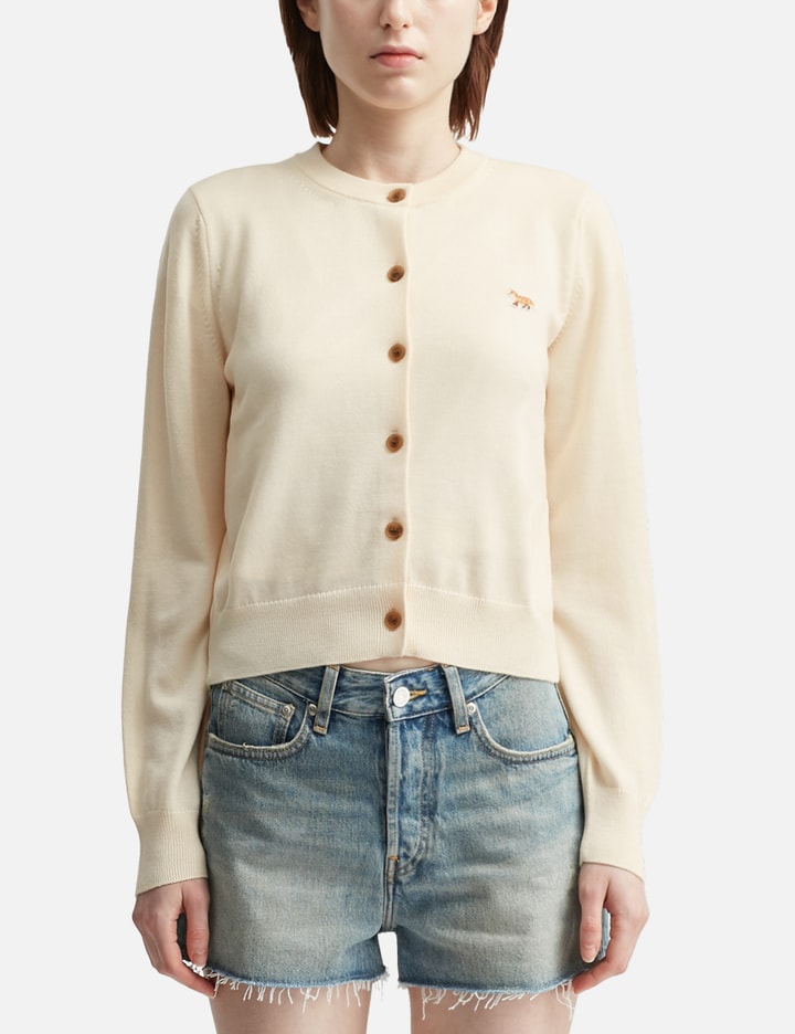 Maison Kitsuné Profile Fox-embroidered Button Cardigan