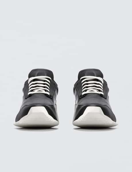 adidas gazelle silver green womens Level Runner Low II Sneakers by Rick Owens x Adidas- La Garonne
