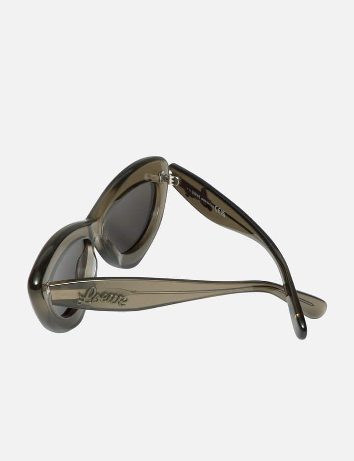 Shop Loewe Cat Eye Sunglasses In Brown