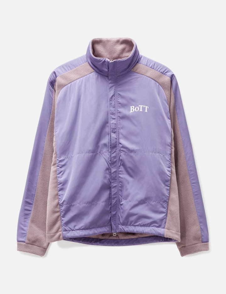 Bott Fleece Track Jacket In Purple