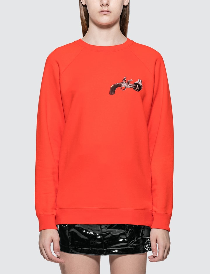 Gun Graphic Print Sweatshirt Placeholder Image