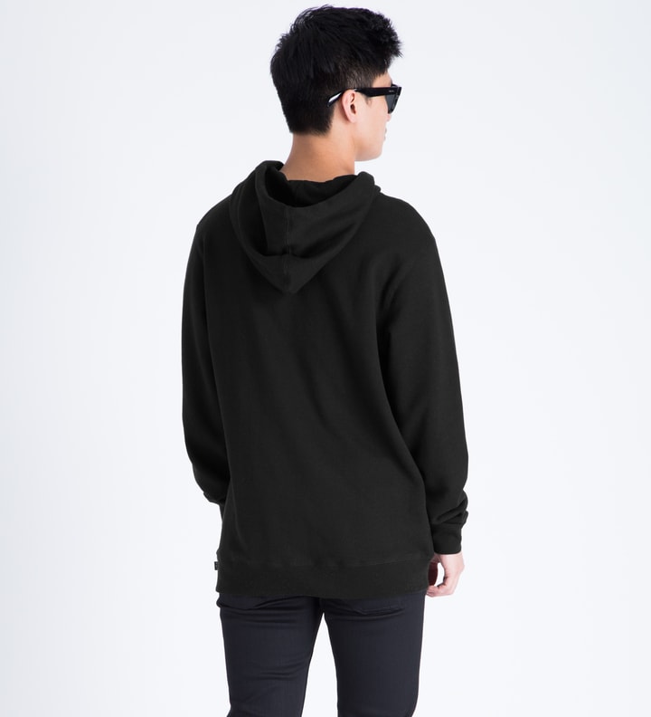 Black Tie-dye Box Logo Pullover Hoodie Placeholder Image