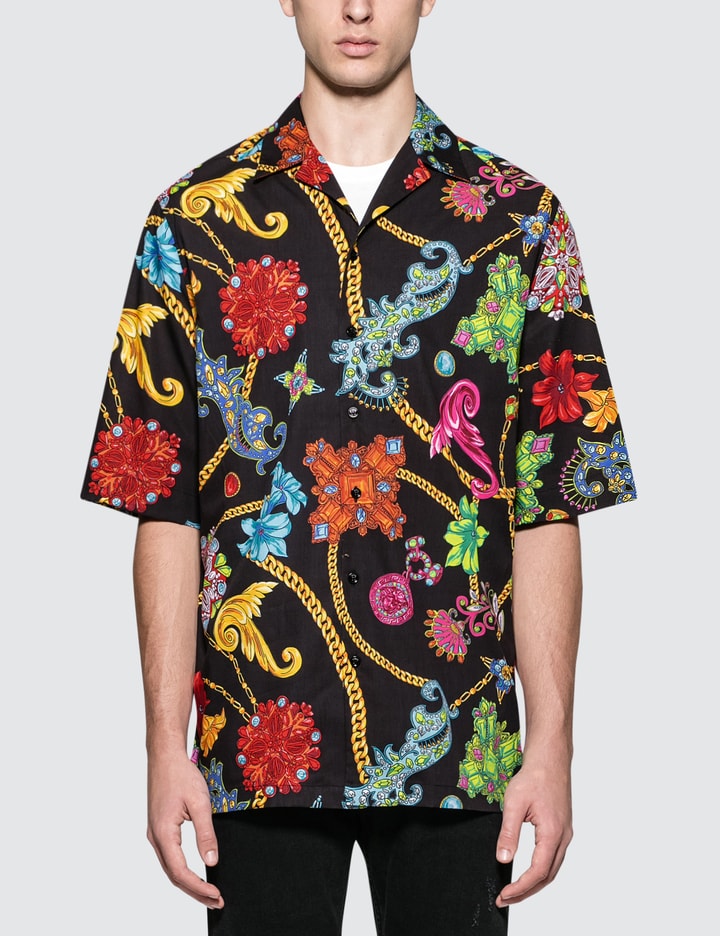 Allover Chain Print S/S Shirt Placeholder Image