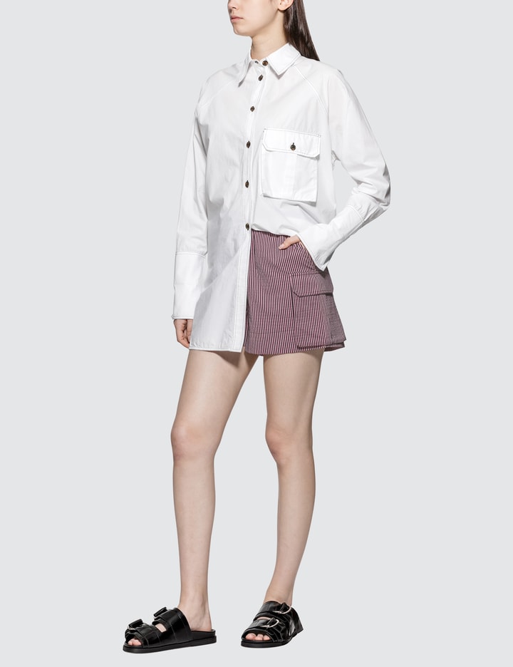 Cotton Poplin Oversized Shirt Placeholder Image