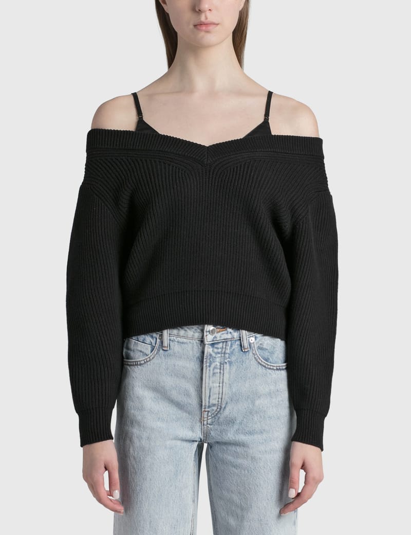 T By Alexander Wang - Off-shoulder 