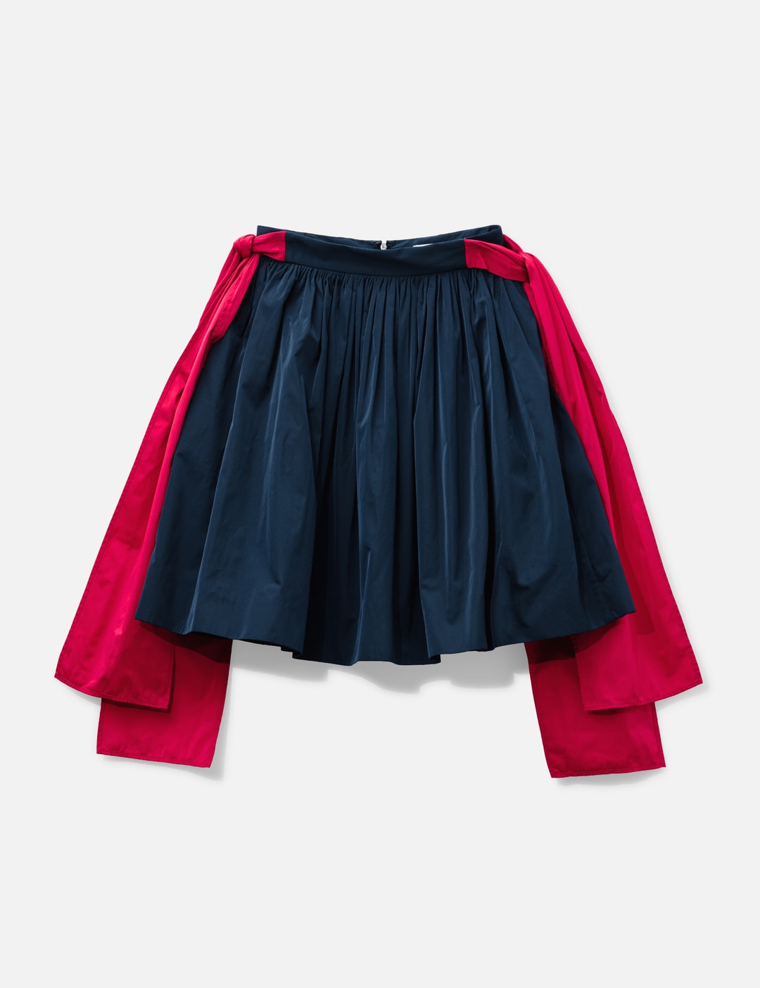 Lace Up Pleated Skirt view 4