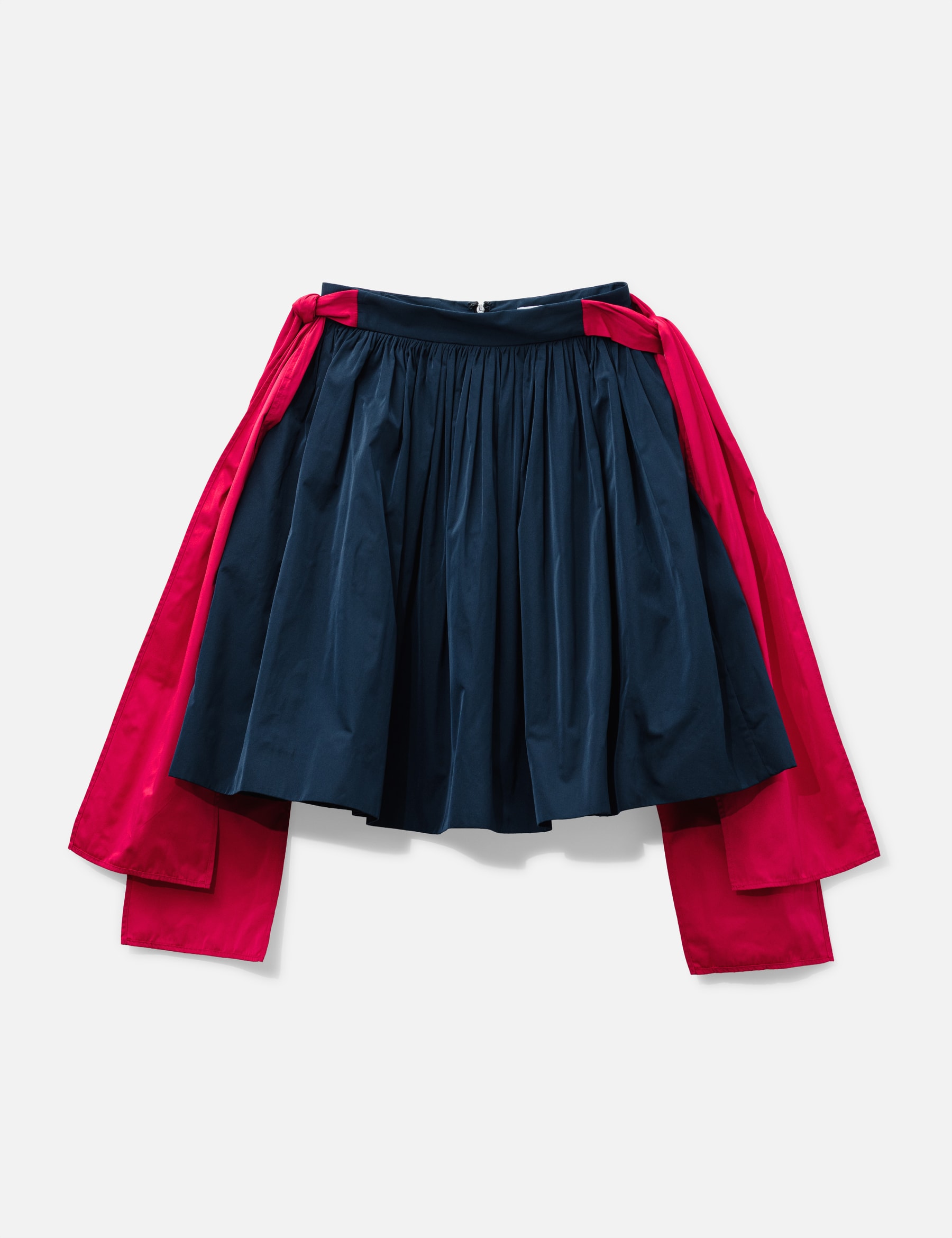 Lace Up Pleated Skirt view 7