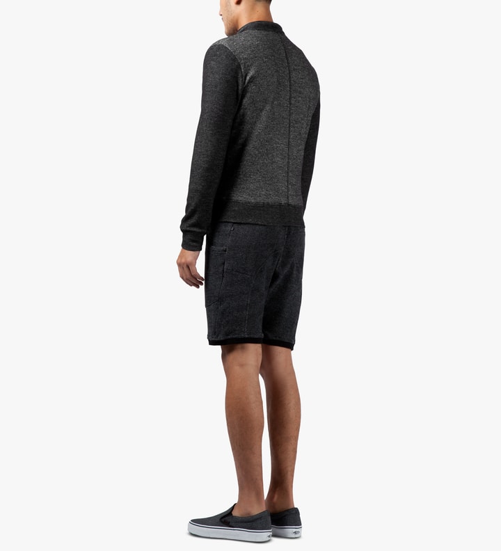 Marl Black Ferdinand Zipper Jacket Placeholder Image