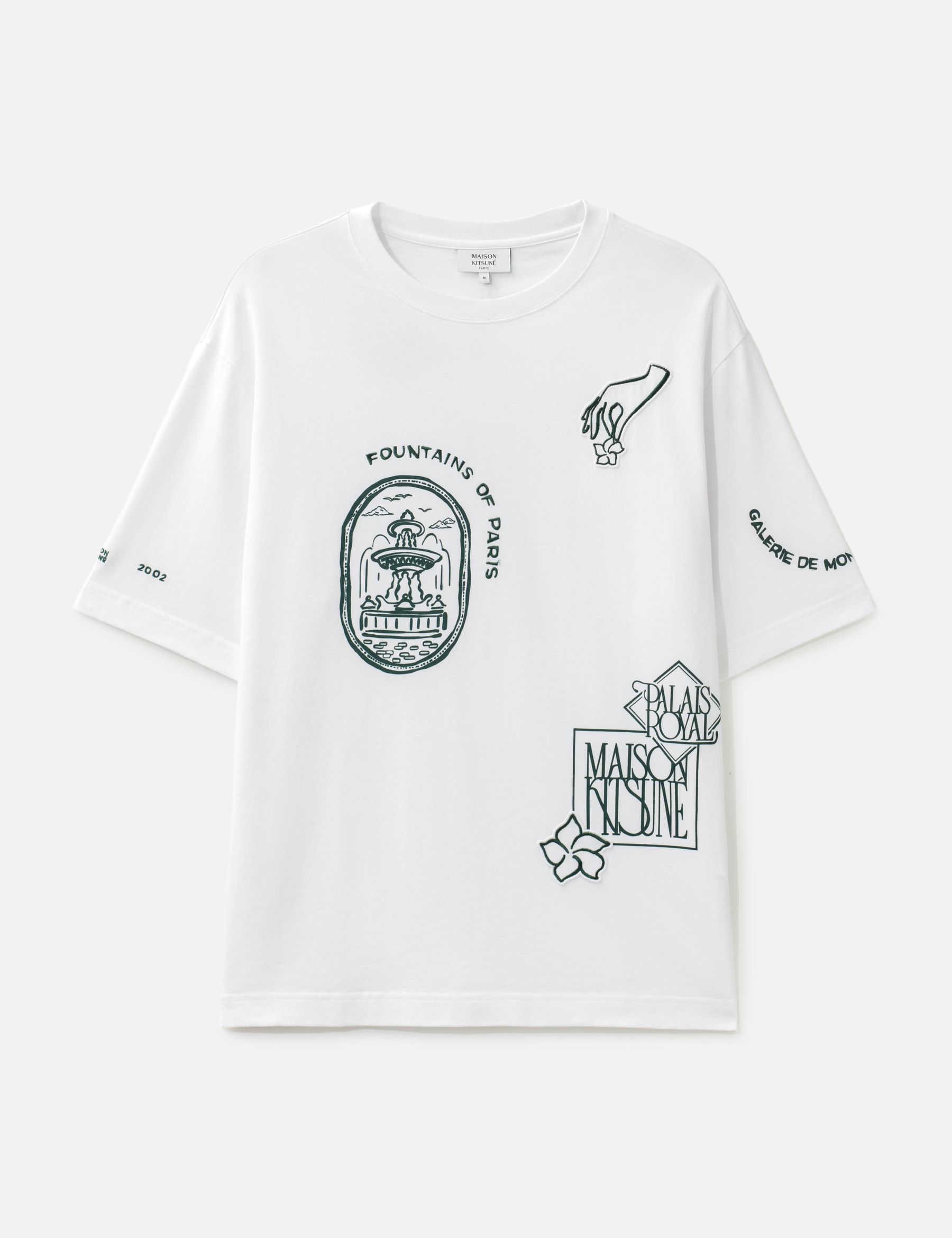 Art Nouveau Stamps Oversize T-Shirt view 16