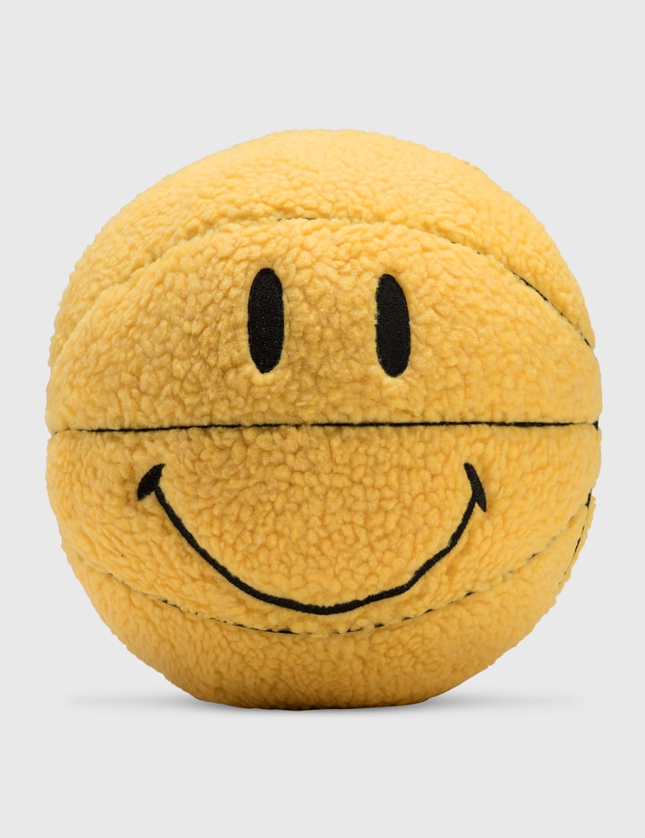 Smiley Sherpa Basketball Pillow Placeholder Image