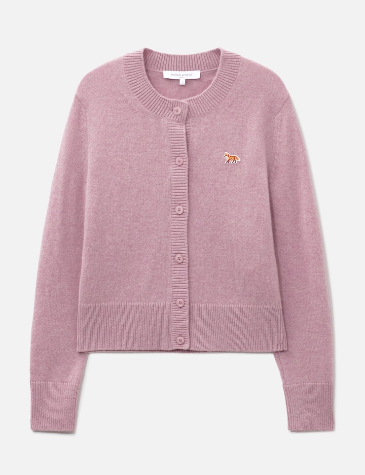 메종 키츠네 Baby Fox Lambswool Fitted Cardigan