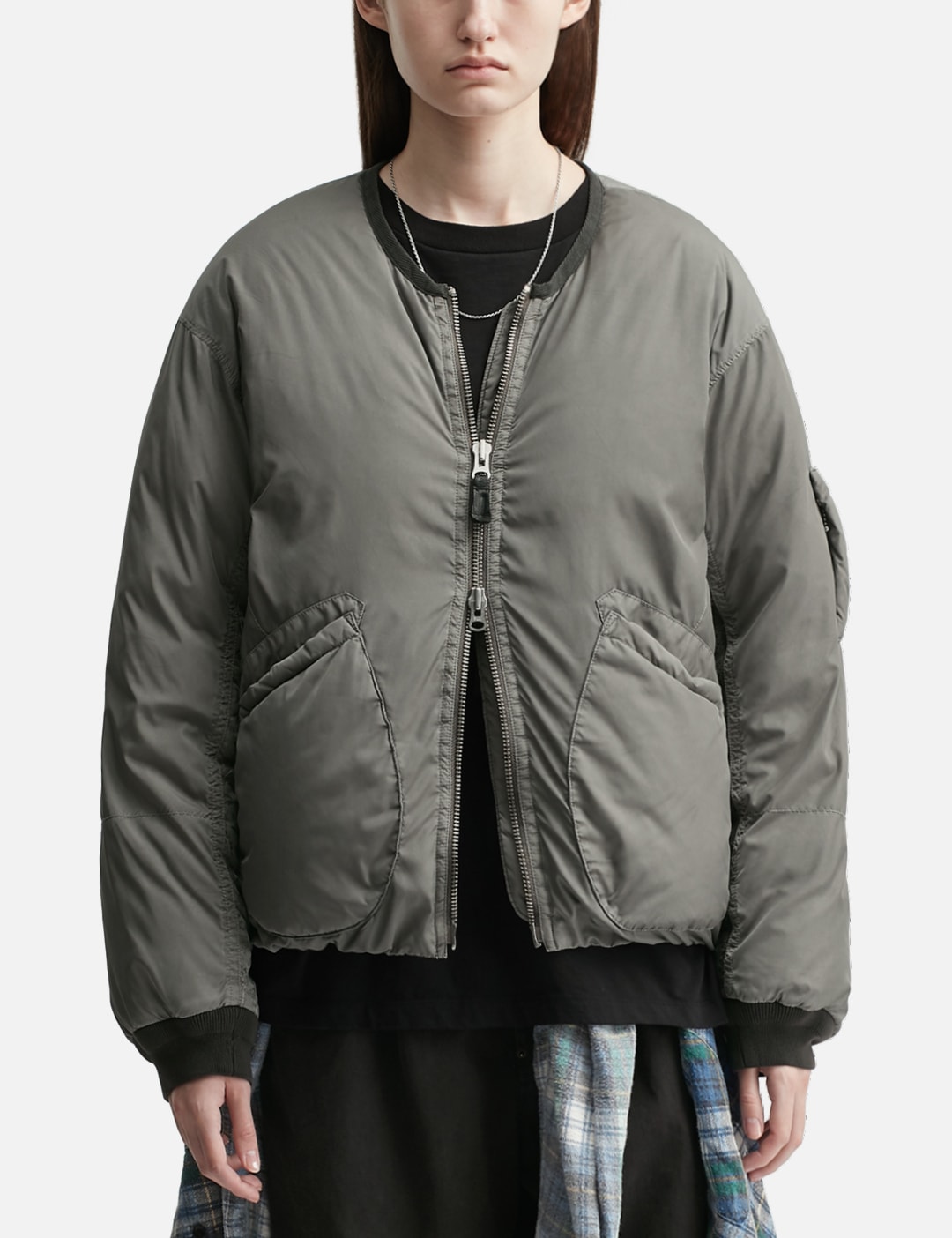 Floral Down Liner Jacket view 16